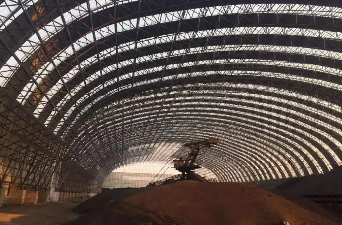 北辰概述原料场封闭技术的特点和类型